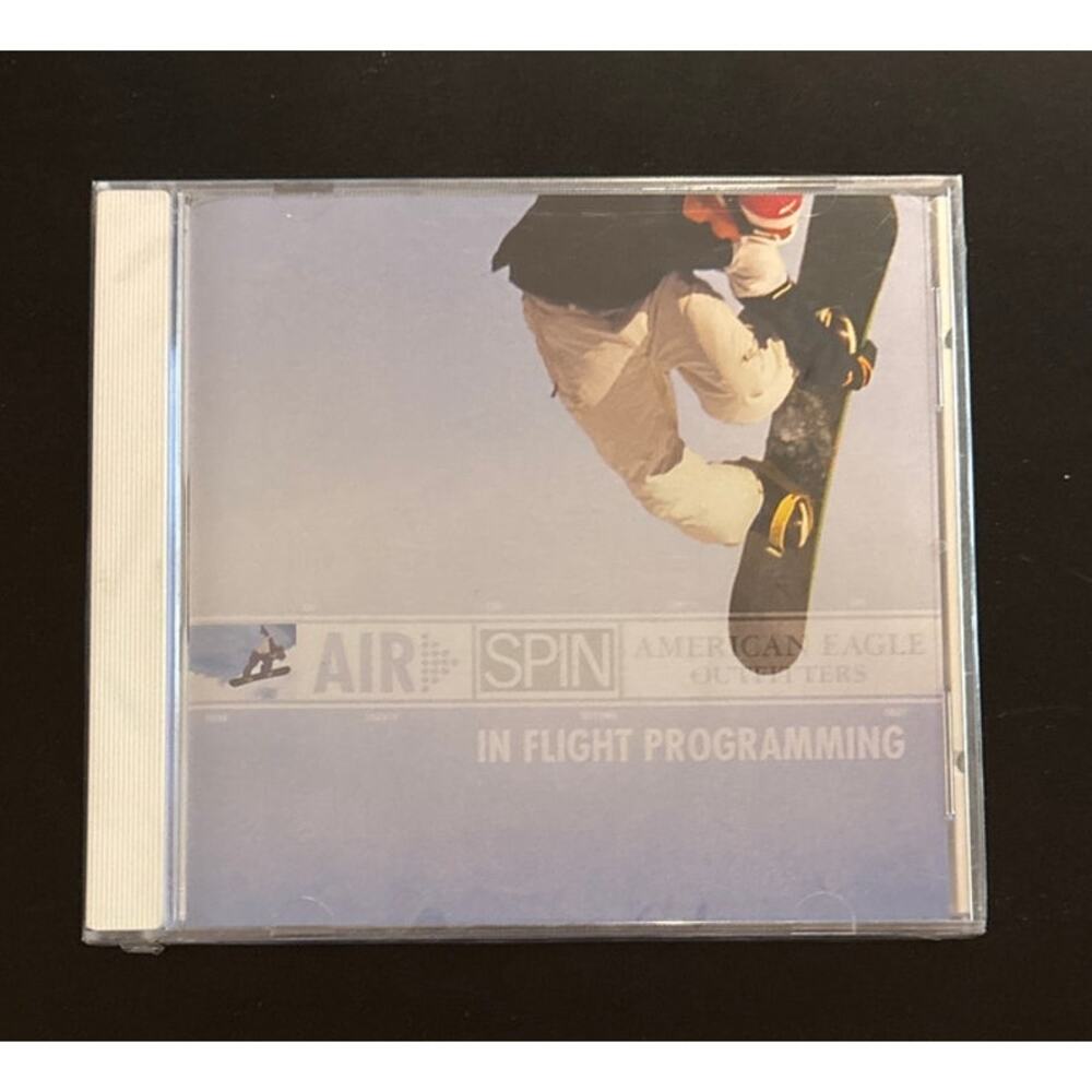 SEALED – Air Spin CD by American Eagle Outfitters In Flight Programming (Promo)